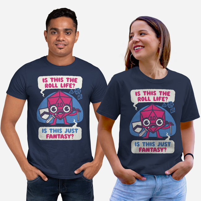 Is This The Roll Life-unisex basic tee-Weird & Punderful
