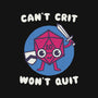 Can't Crit Won't Crit-none matte poster-Weird & Punderful