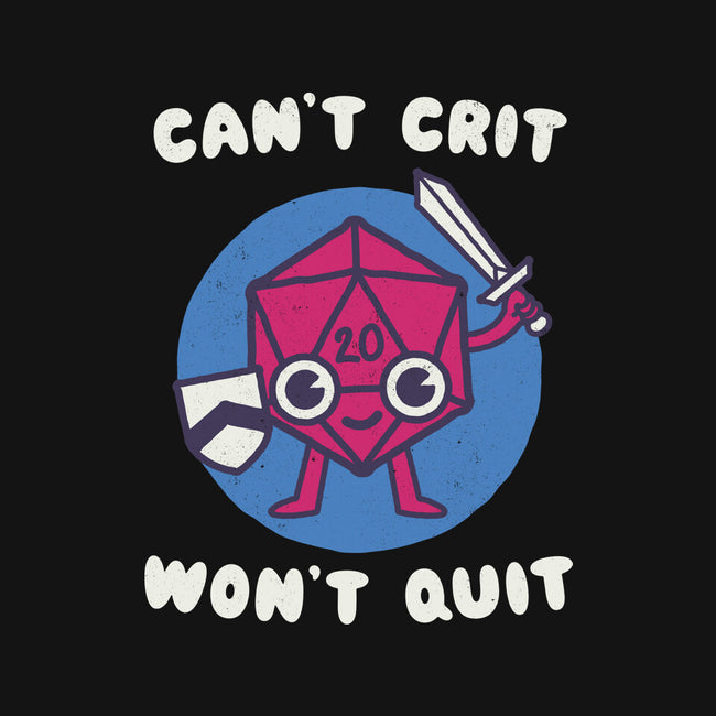Can't Crit Won't Crit-none adjustable tote bag-Weird & Punderful