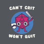 Can't Crit Won't Crit-mens premium tee-Weird & Punderful