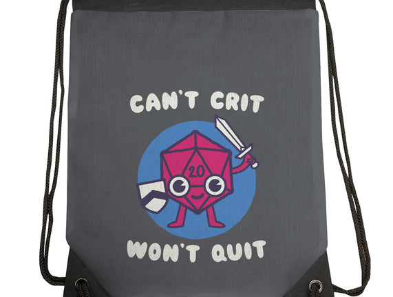Can't Crit Won't Crit