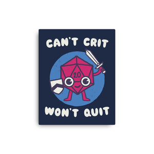 Can't Crit Won't Crit
