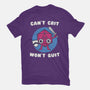 Can't Crit Won't Crit-youth basic tee-Weird & Punderful