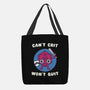Can't Crit Won't Crit-none basic tote bag-Weird & Punderful
