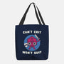 Can't Crit Won't Crit-none basic tote bag-Weird & Punderful