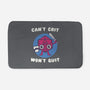 Can't Crit Won't Crit-none memory foam bath mat-Weird & Punderful