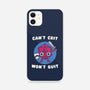 Can't Crit Won't Crit-iphone snap phone case-Weird & Punderful