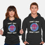 Can't Crit Won't Crit-unisex pullover sweatshirt-Weird & Punderful
