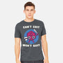 Can't Crit Won't Crit-mens heavyweight tee-Weird & Punderful