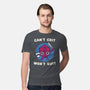 Can't Crit Won't Crit-mens premium tee-Weird & Punderful