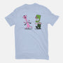 Courage Of The Peanuts Dog-mens basic tee-Claudia
