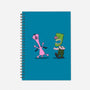 Courage Of The Peanuts Dog-none dot grid notebook-Claudia