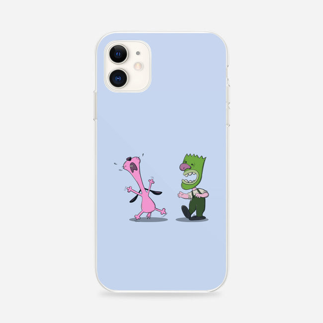 Courage Of The Peanuts Dog-iphone snap phone case-Claudia