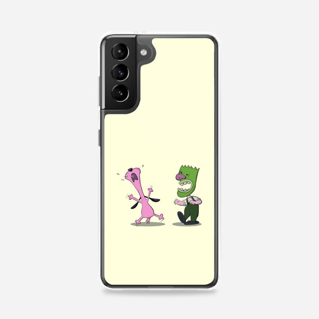 Courage Of The Peanuts Dog-samsung snap phone case-Claudia