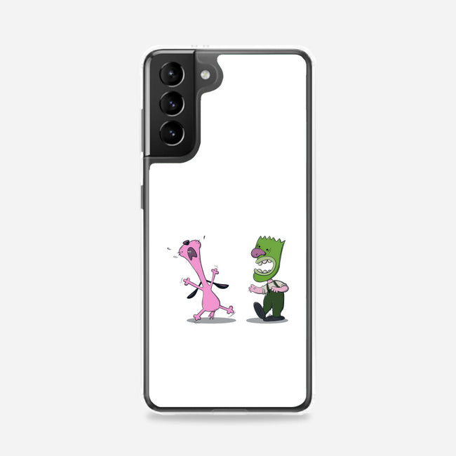 Courage Of The Peanuts Dog-samsung snap phone case-Claudia