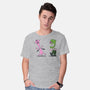 Courage Of The Peanuts Dog-mens basic tee-Claudia