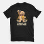 I Want To Bark Free-womens fitted tee-eduely