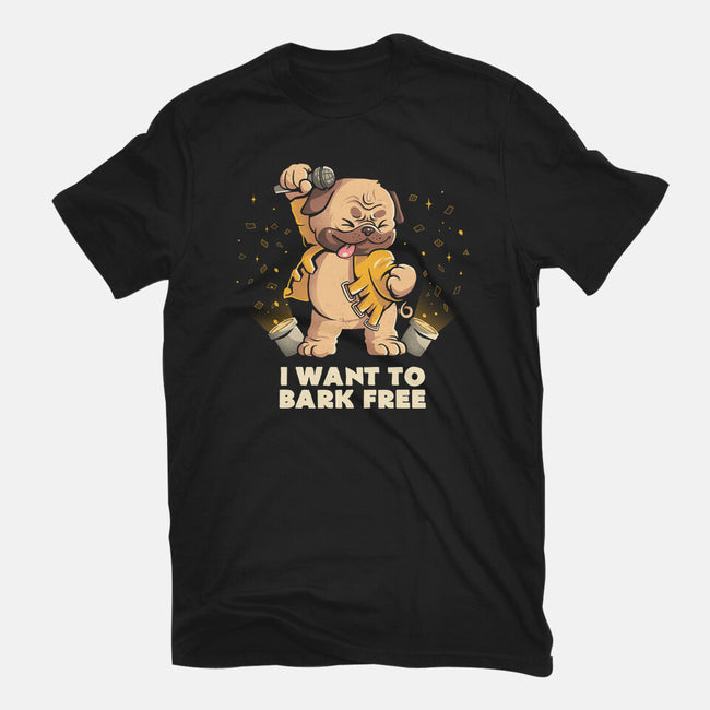 I Want To Bark Free-youth basic tee-eduely