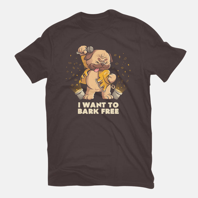 I Want To Bark Free-womens basic tee-eduely