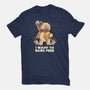 I Want To Bark Free-womens fitted tee-eduely