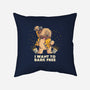 I Want To Bark Free-none removable cover w insert throw pillow-eduely