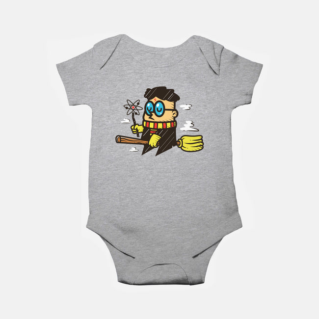 Science Wizard-baby basic onesie-krisren28