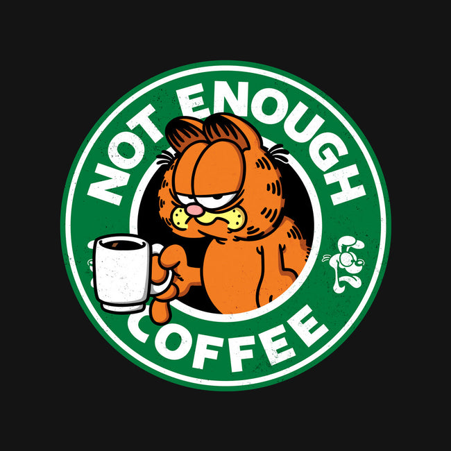 Not Enough Coffee-none glossy sticker-Barbadifuoco