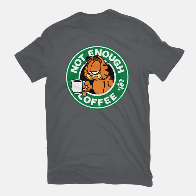 Not Enough Coffee-mens basic tee-Barbadifuoco