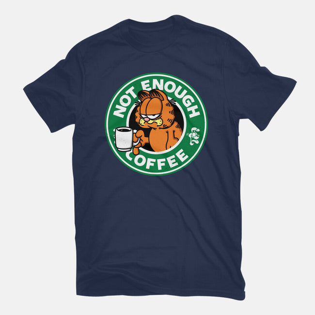 Not Enough Coffee-womens basic tee-Barbadifuoco