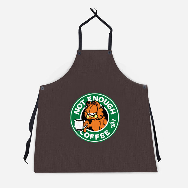 Not Enough Coffee-unisex kitchen apron-Barbadifuoco