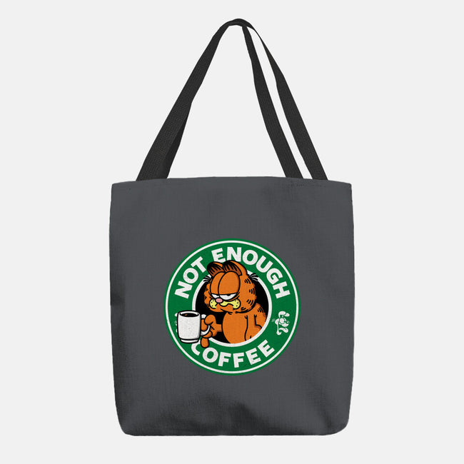 Not Enough Coffee-none basic tote bag-Barbadifuoco