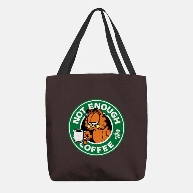 Not Enough Coffee-none basic tote bag-Barbadifuoco