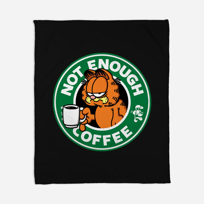 Not Enough Coffee-none fleece blanket-Barbadifuoco