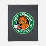 Not Enough Coffee-none fleece blanket-Barbadifuoco