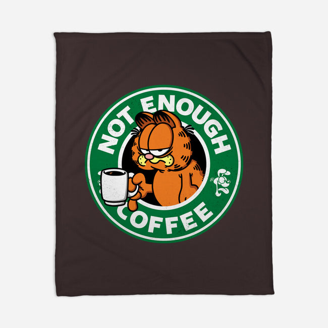 Not Enough Coffee-none fleece blanket-Barbadifuoco