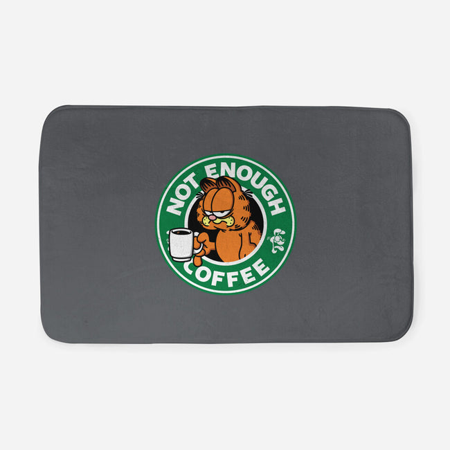 Not Enough Coffee-none memory foam bath mat-Barbadifuoco