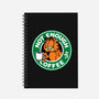 Not Enough Coffee-none dot grid notebook-Barbadifuoco