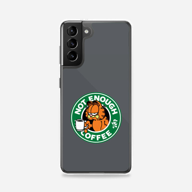Not Enough Coffee-samsung snap phone case-Barbadifuoco