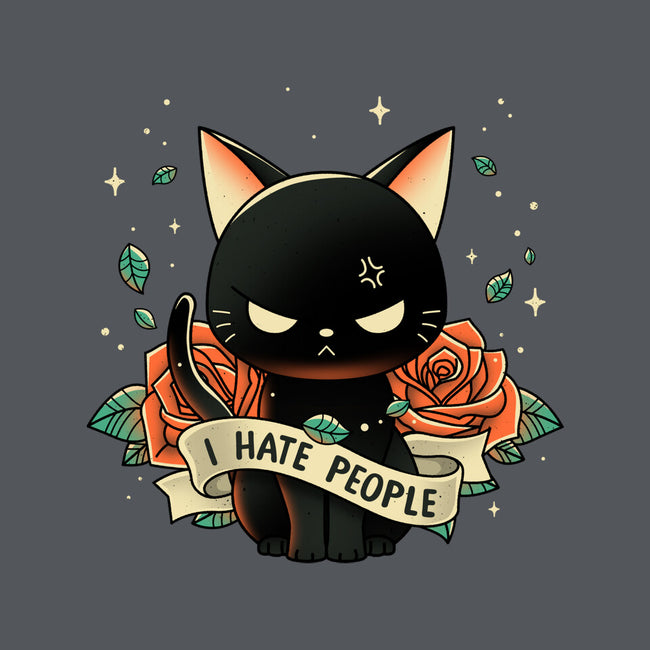 Not Into People-womens v-neck tee-retrodivision