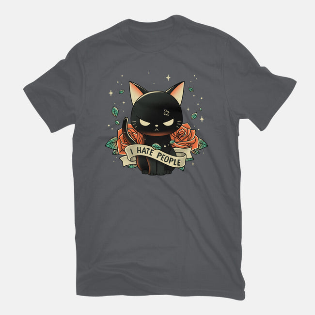 Not Into People-womens fitted tee-retrodivision