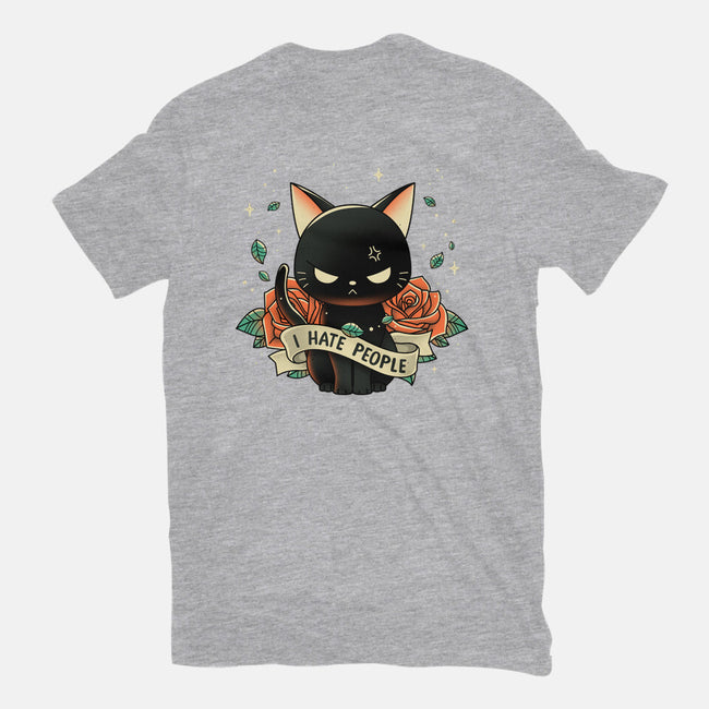 Not Into People-womens fitted tee-retrodivision
