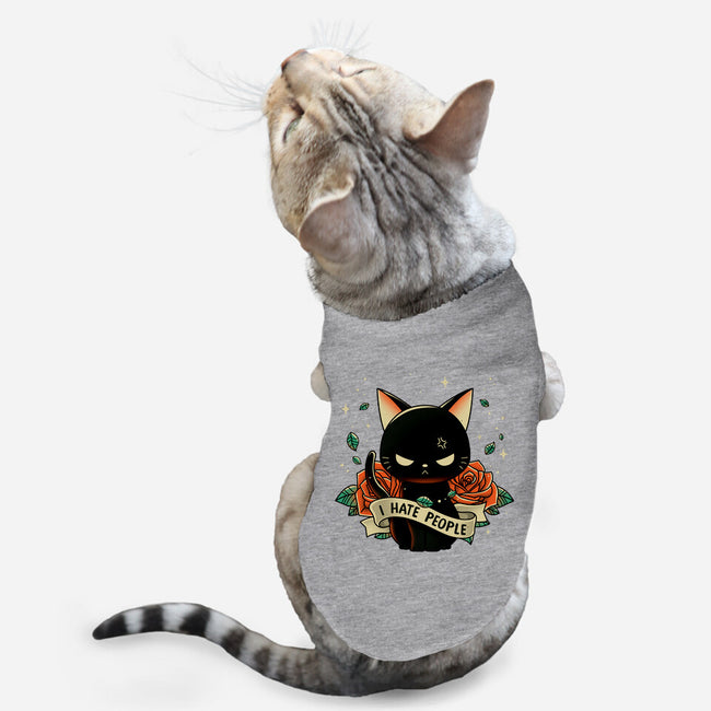 Not Into People-cat basic pet tank-retrodivision