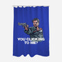 You Clicking To Me-none polyester shower curtain-zascanauta