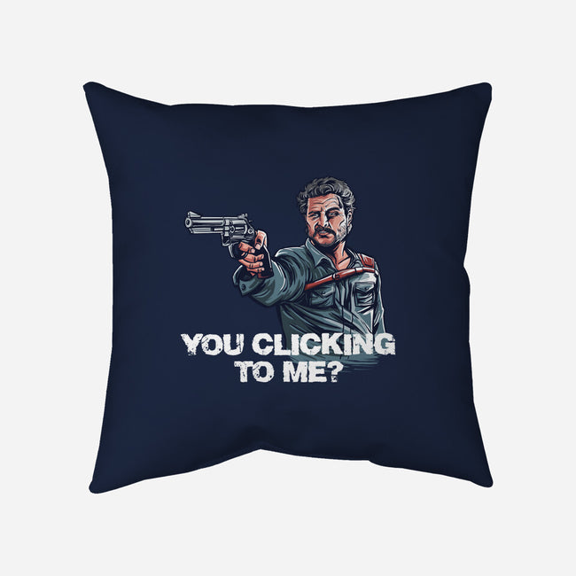 You Clicking To Me-none removable cover w insert throw pillow-zascanauta