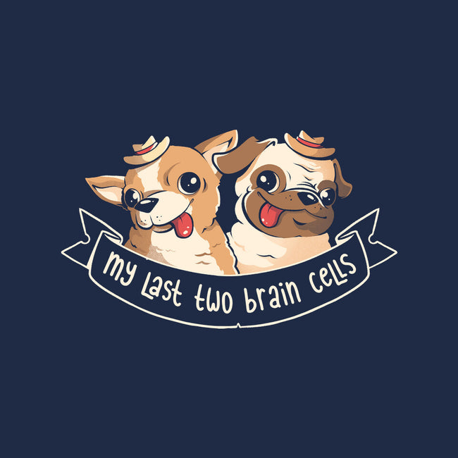 My Last Two Brain Cells-none removable cover throw pillow-eduely