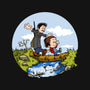Joel And Ellie Adventure-unisex basic tee-joerawks