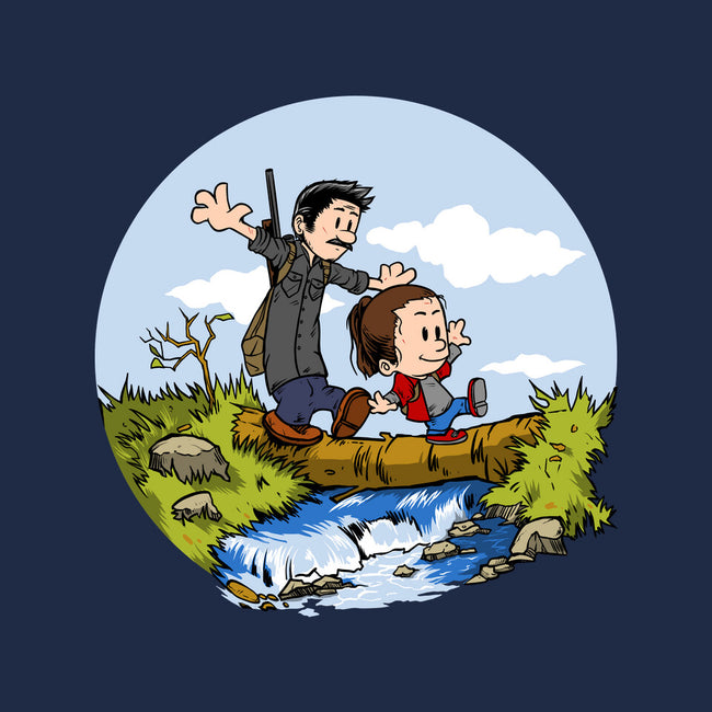 Joel And Ellie Adventure-mens heavyweight tee-joerawks