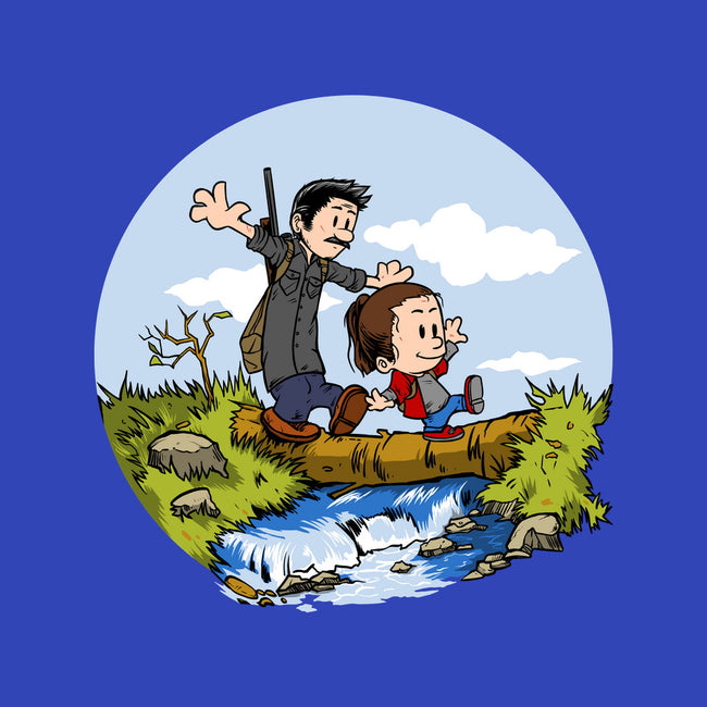 Joel And Ellie Adventure-womens fitted tee-joerawks