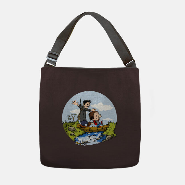 Joel And Ellie Adventure-none adjustable tote bag-joerawks