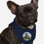 Joel And Ellie Adventure-dog bandana pet collar-joerawks